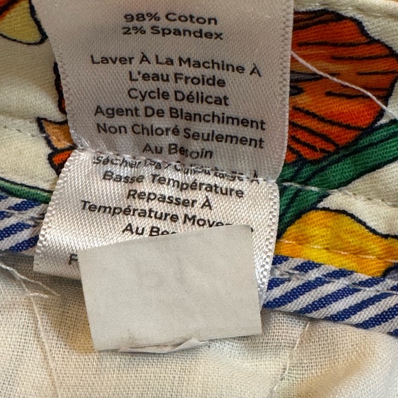 Talbots Floral Straight Leg Pants - Multicolor - Picture 9 of 9